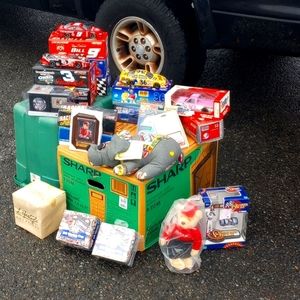 30 year collection of Nascar Diecast and more in the Boxes